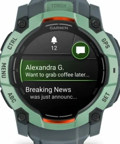 Garmin Instinct 3 AMOLED, 50mm Neotropic Bezel With Twilight Band Discount
