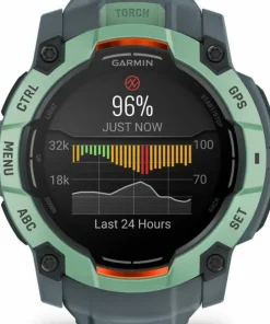 Garmin Instinct 3 AMOLED, 50mm Neotropic Bezel With Twilight Band Discount