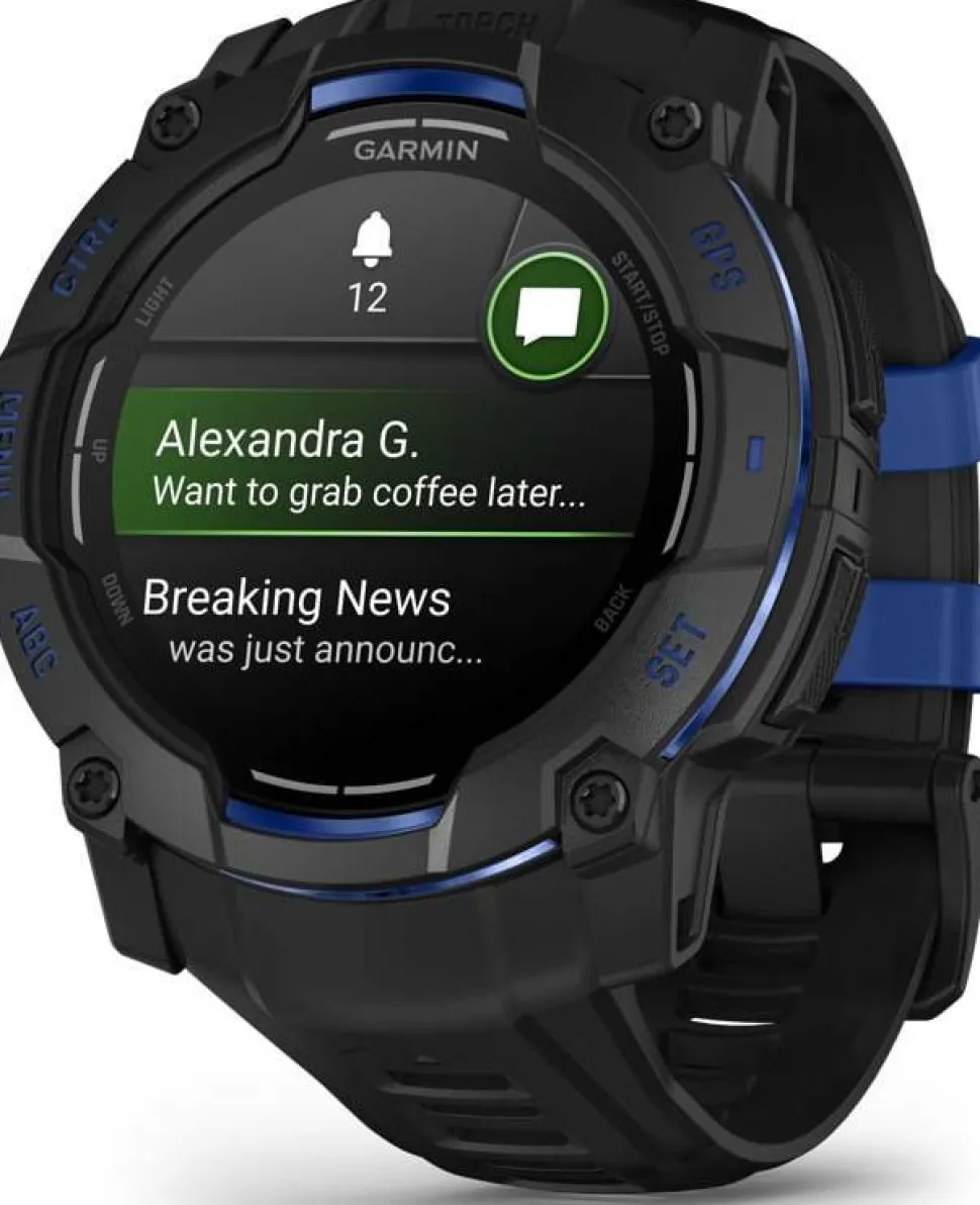 Garmin Instinct 3 AMOLED, 50mm Black