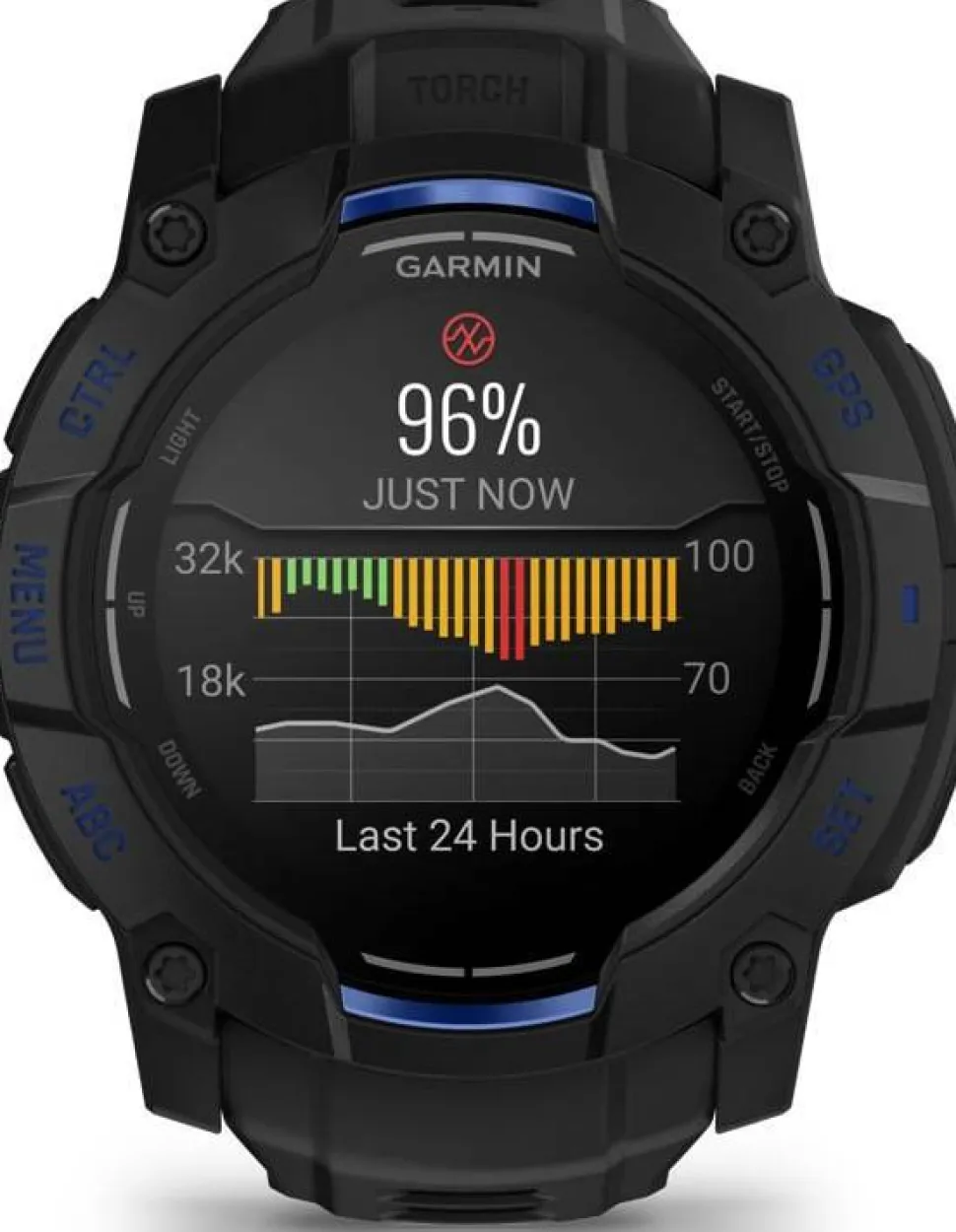 Garmin Instinct 3 AMOLED, 50mm Black