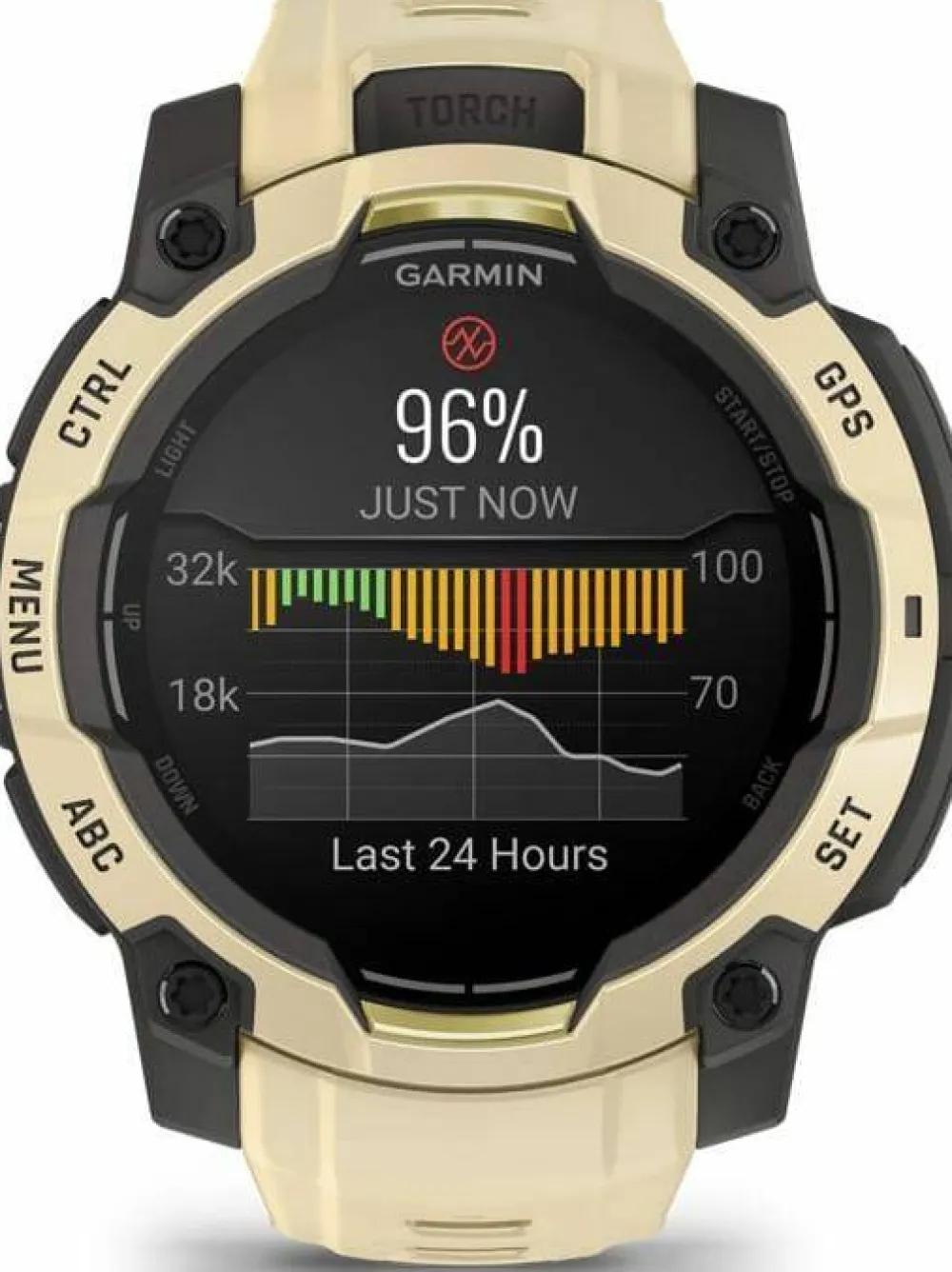 Garmin Instinct 3, 45mm, AMOLED Citrine with Citrine Band Discount