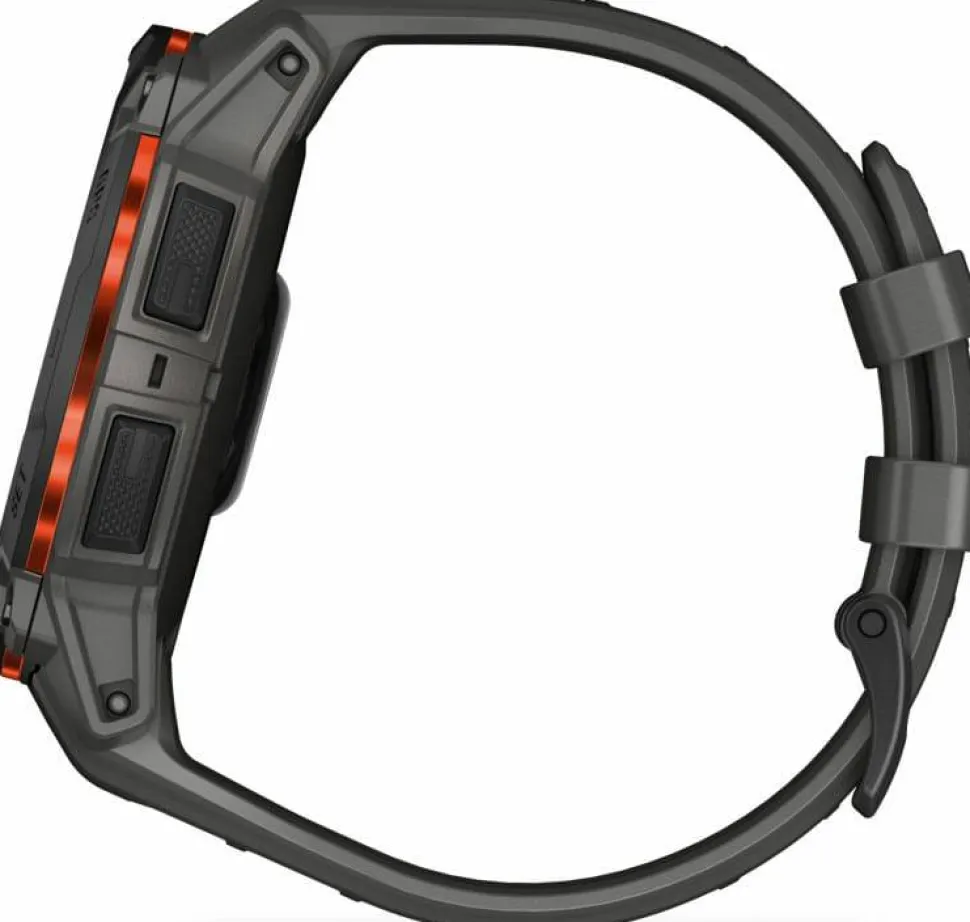Garmin Instinct 3 Solar, 50 mm Black Bezel With Charcoal Band