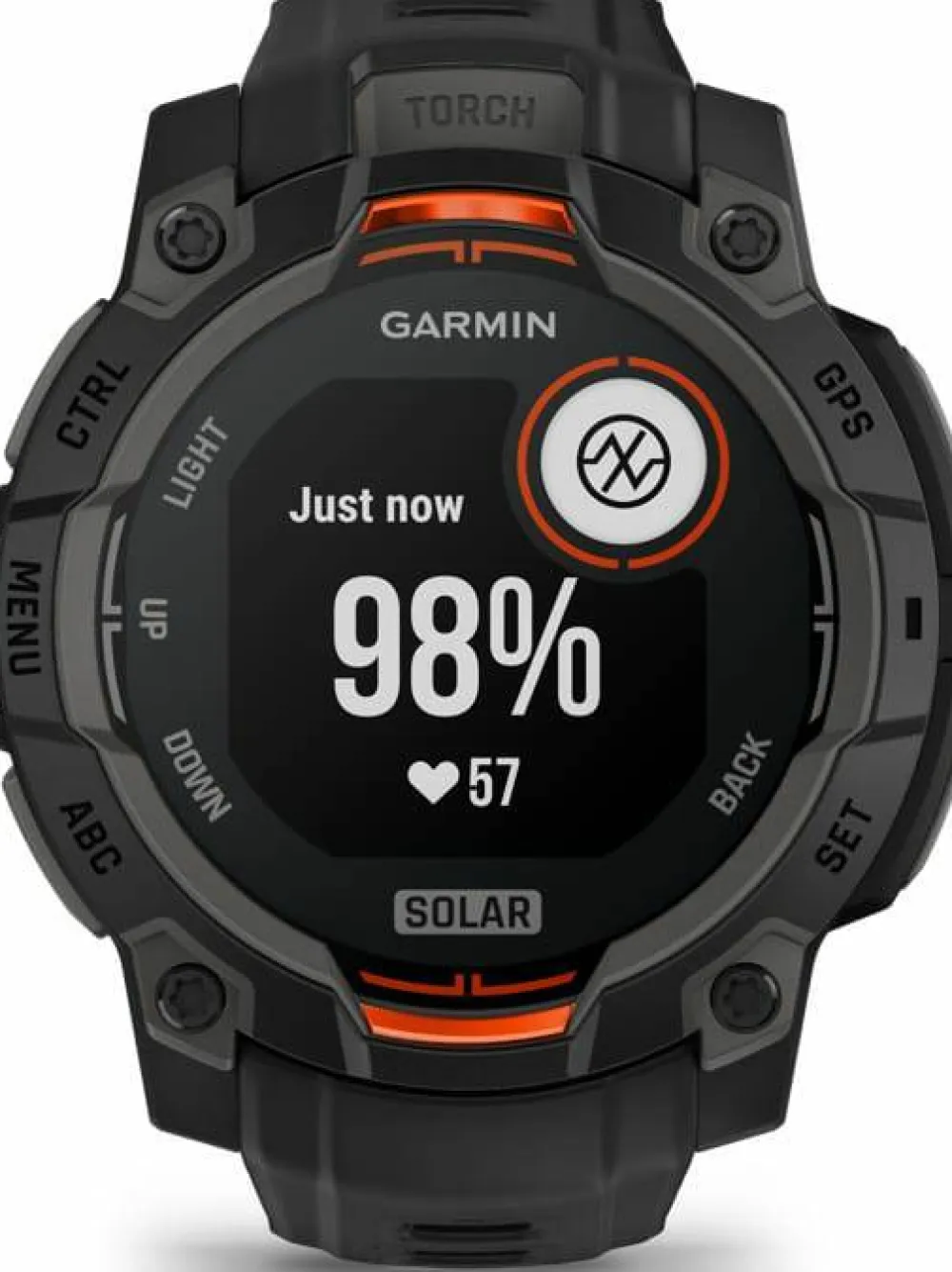 Garmin Instinct 3 Solar, 45mm Black Bezel With Black Band New