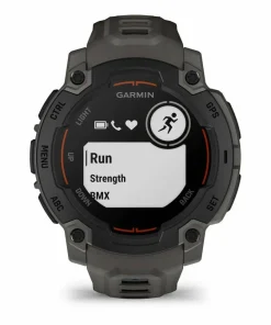 Garmin Instinct E, 45 Mm Black Bezel With Charcoal Band