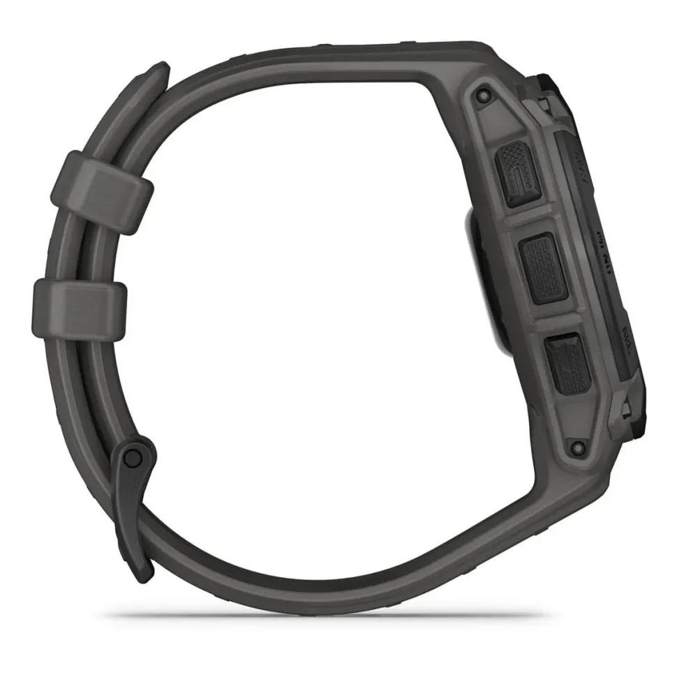 Garmin Instinct E, 45 Mm Black Bezel With Charcoal Band