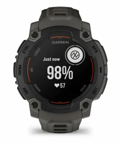 Garmin Instinct E, 45 Mm Black Bezel With Charcoal Band