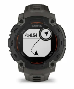 Garmin Instinct E, 45 Mm Black Bezel With Charcoal Band