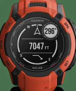 Garmin Instinct 2X Solar Flame Red