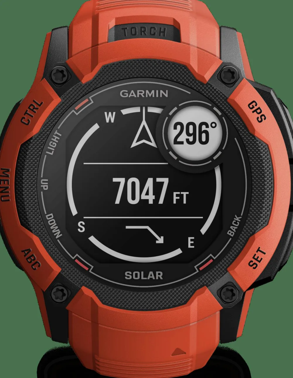 Garmin Instinct 2X Solar Flame Red