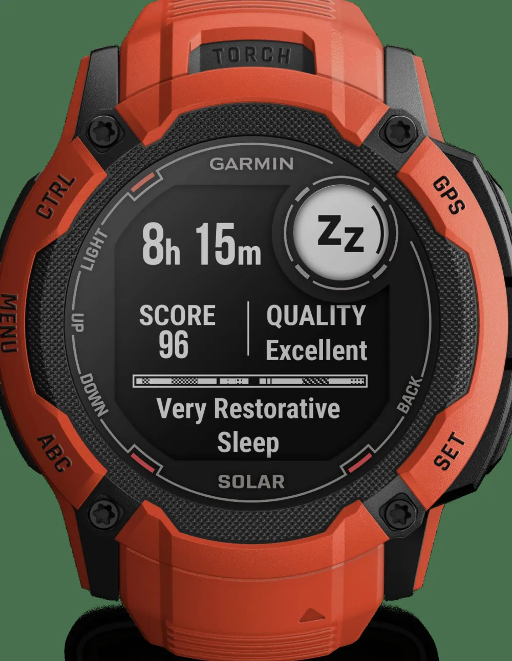 Garmin Instinct 2X Solar Flame Red