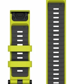 Garmin Quickfit Watch Bands Amp Yellow/Graphite Silicone Best
