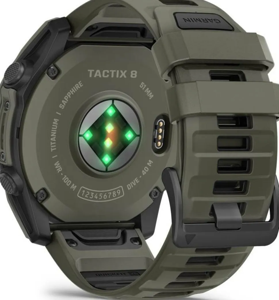 Garmin Tactix 8 Cerakote Dark Green