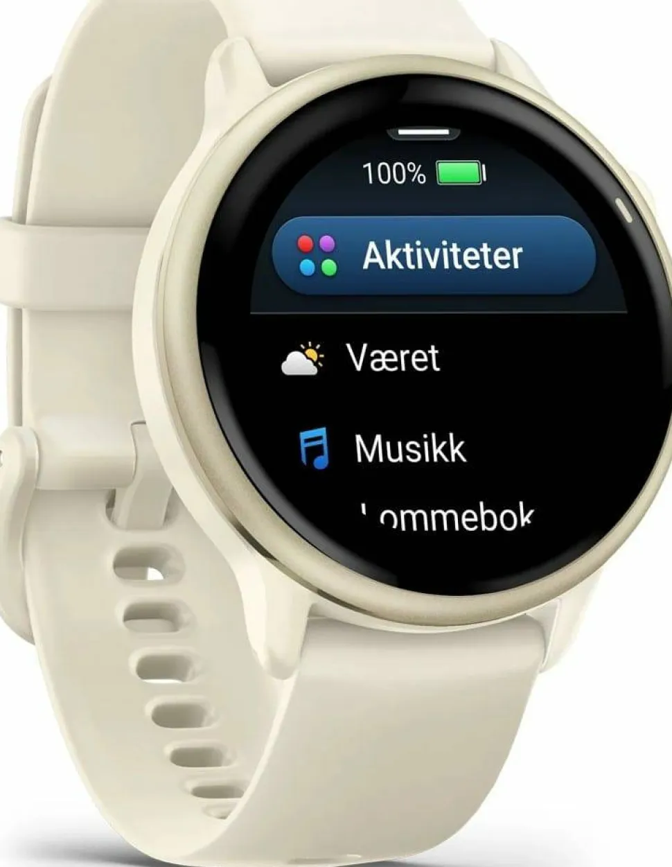 Garmin Vivoactive 6 Bone/Lunar Gold