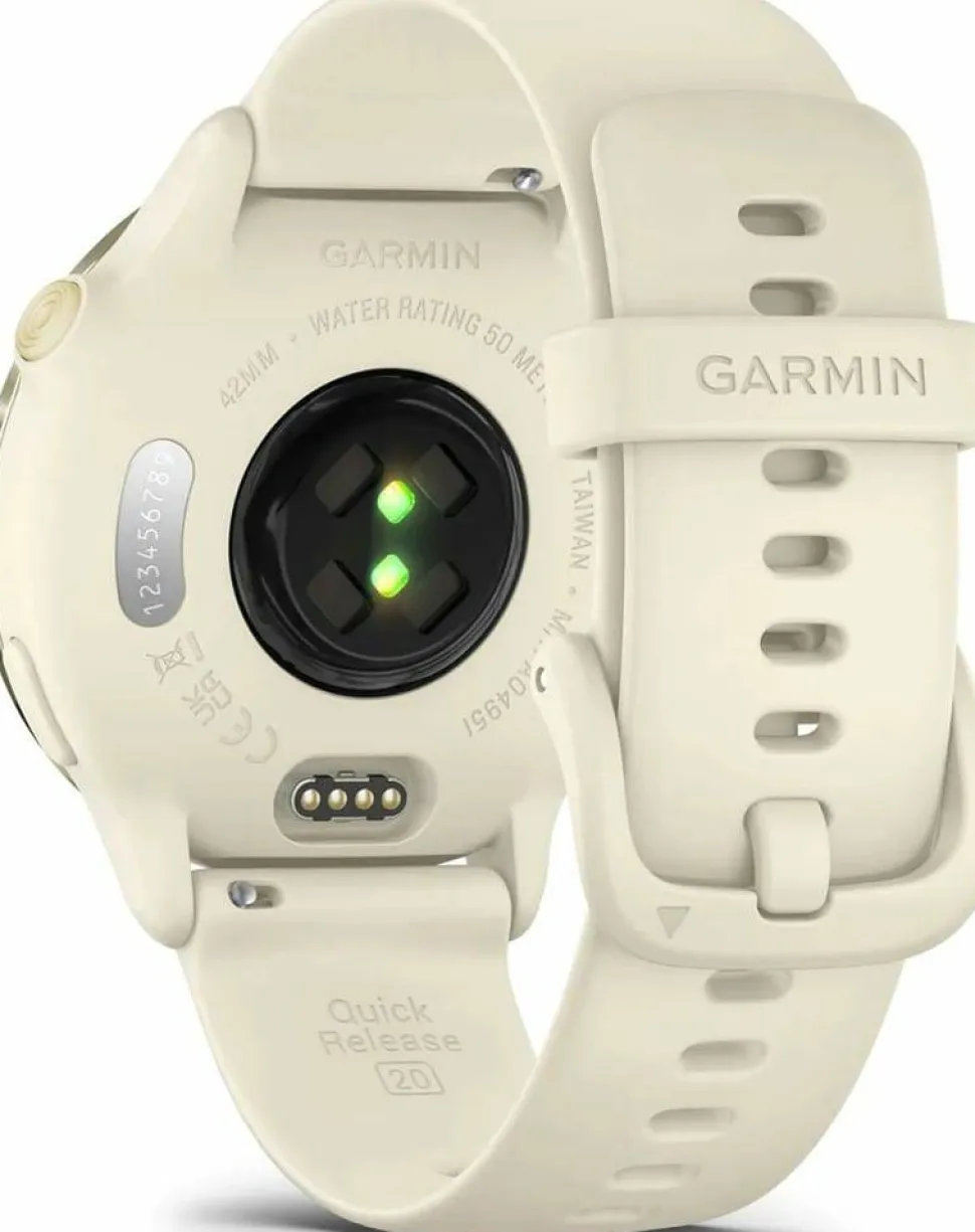 Garmin Vivoactive 6 Bone/Lunar Gold