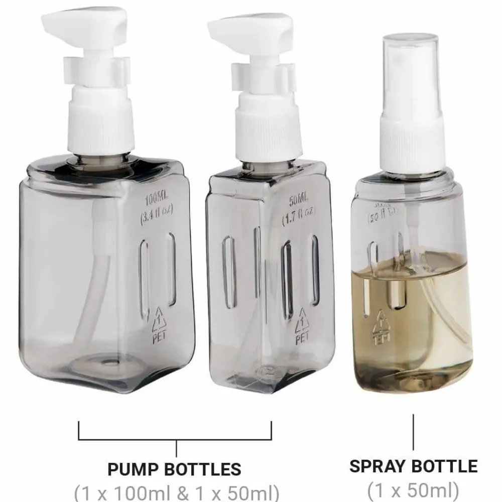 Compact 3-in-1 Bottle Set Hälsa & Hygien