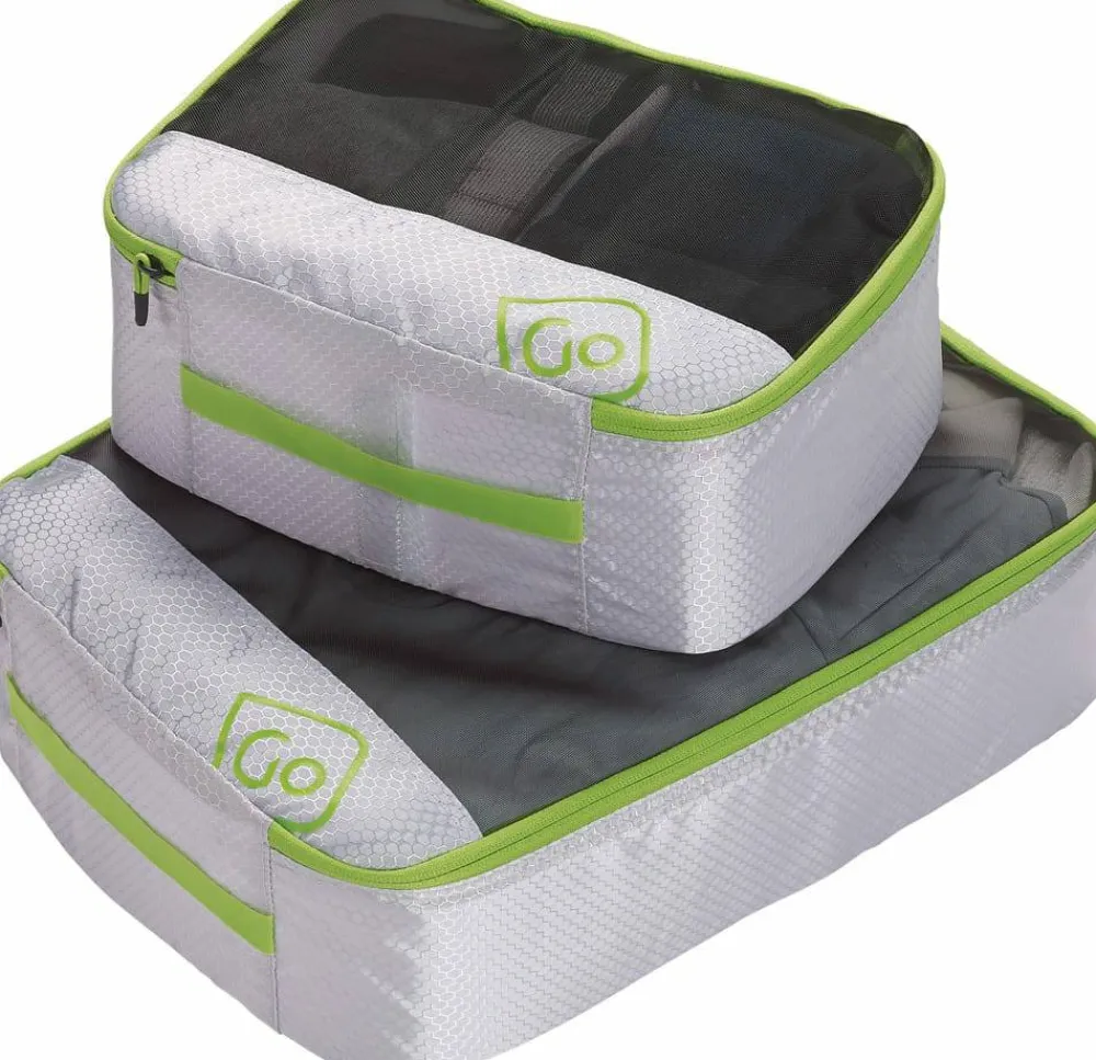 Go Travel Deeper Packing Cubes Green Clearance
