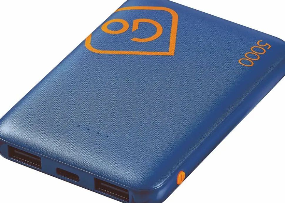 Go Travel Power Bank 5000 Blueberry