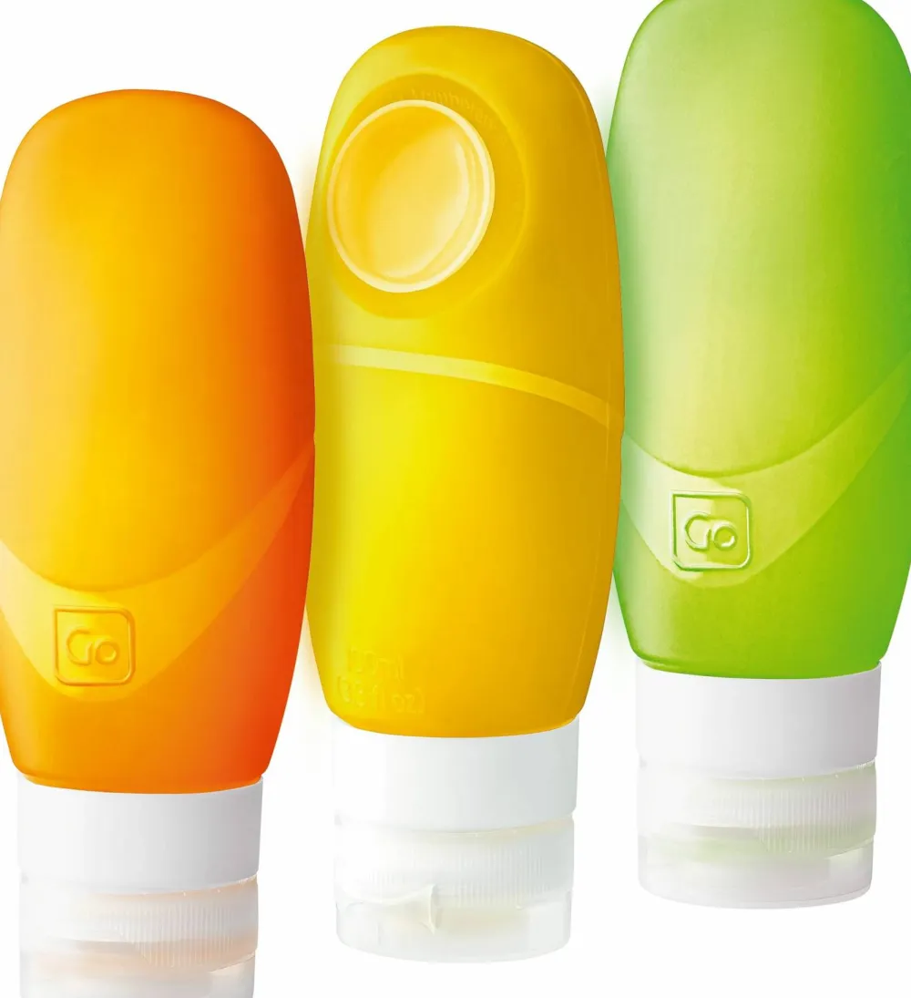 Trio Squeezy Bottles (100 ml) Camping