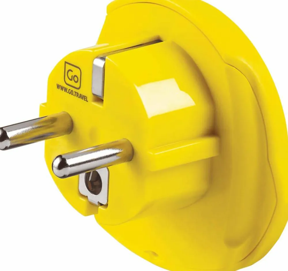 Hot Worldwide Adaptor + Twin USB-A Elektronik