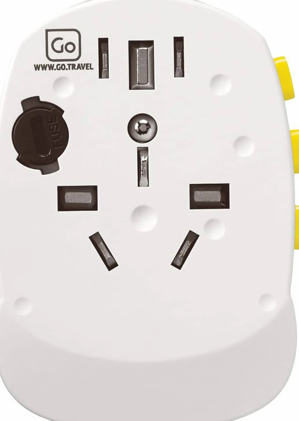 Hot Worldwide Adaptor + Twin USB-A Elektronik