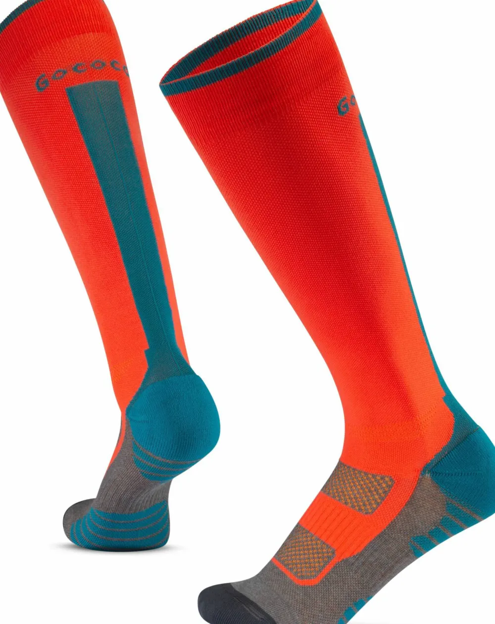Gococo Compression Superior Redorange/Petroleum