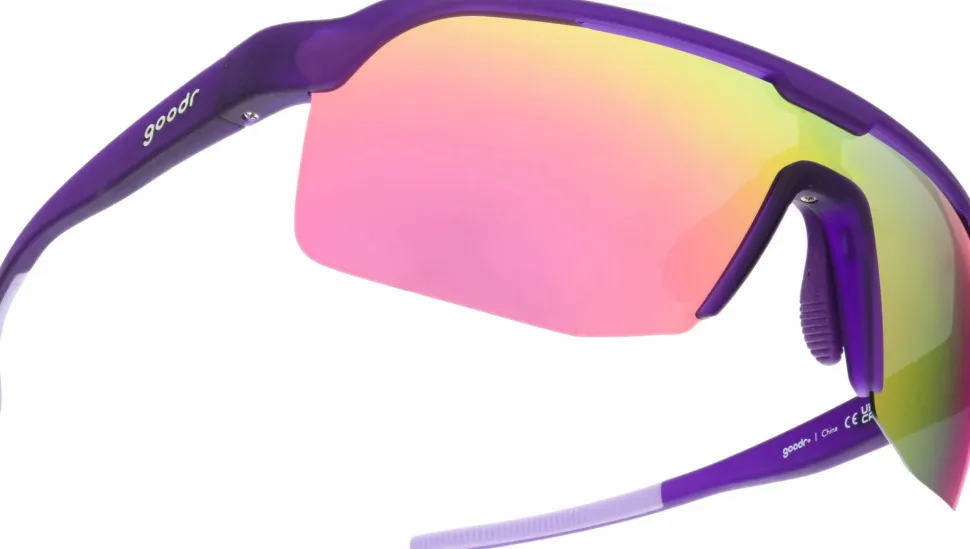 Goodr Sunglasses Tentacle Tag Champion Purple