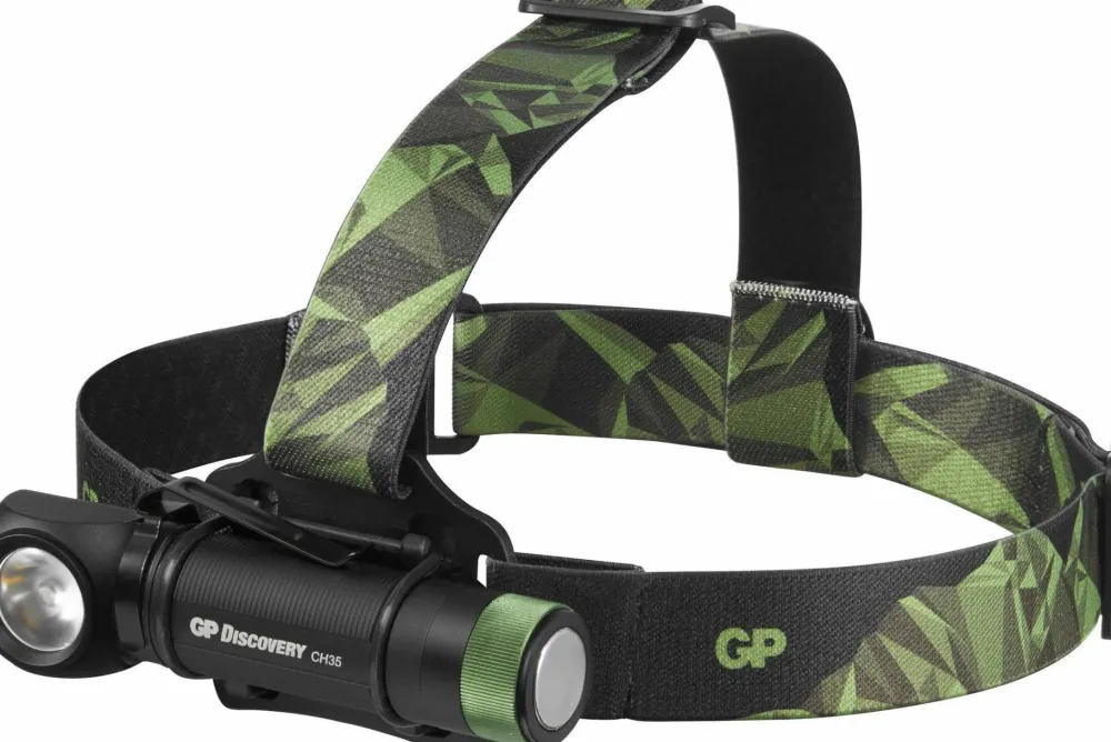 Clearance GP CHR35 Discovery Headlamp 600LM Nocolour Elektronik|Lampor & Lyktor