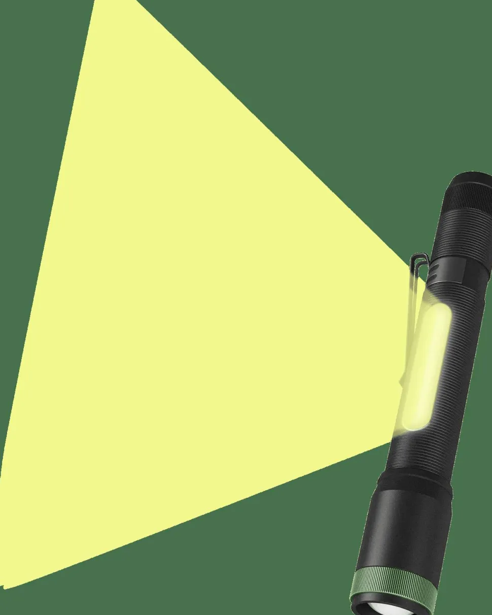 GP Batterier GP Discovery Work Light COB LED C33 Black