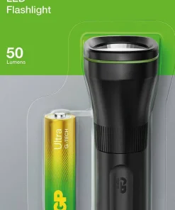 GP Batterier GP Everyday LED Flashlight 50lm C105 Black