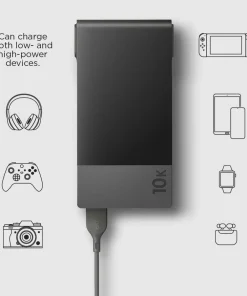 GP Batterier GP Powerbank M2 10000 mAh Black Grey New