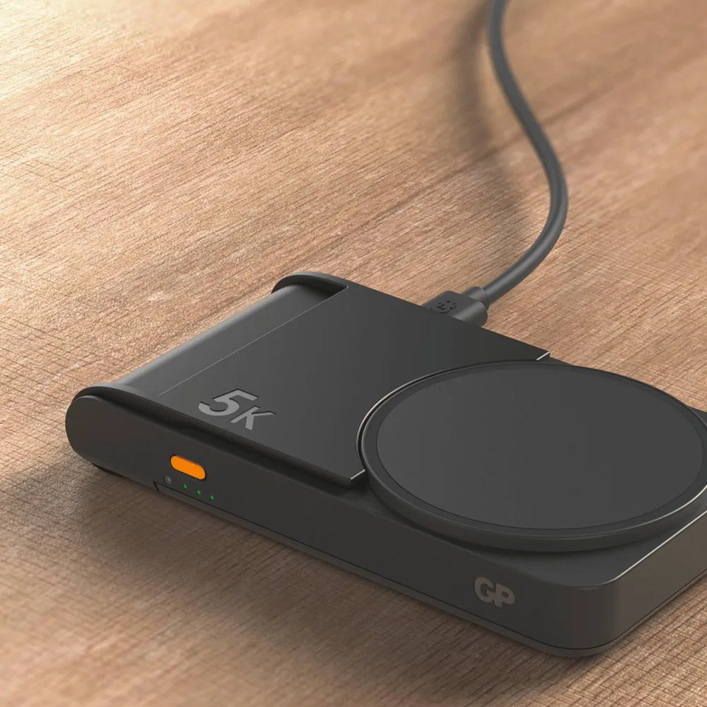 Magnetic Safe 2-In-1 Wireless Powerbank 5000 mAh Elektronik