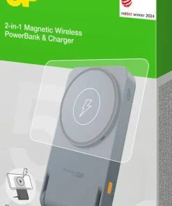 Magnetic Safe 2-In-1 Wireless Powerbank 5000 mAh Elektronik