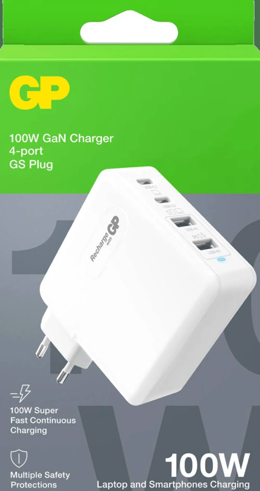 Outlet Wall Charger GM4A GaN PD 100W Elektronik