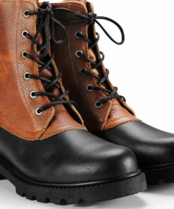 Graninge Unisex Bred Unlined Black/Tan New