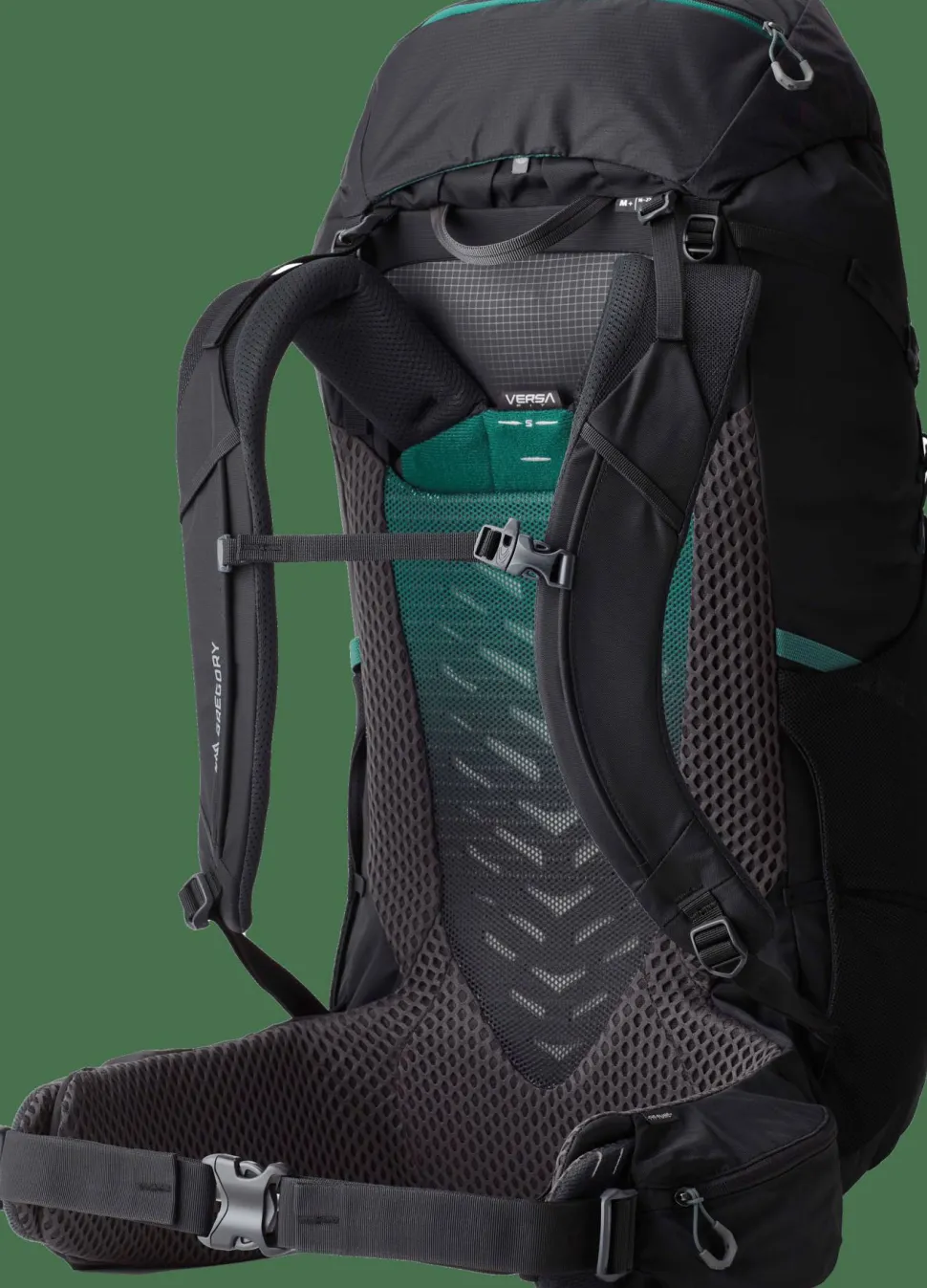 Gregory Men's Stout Plus 70 Forest Black