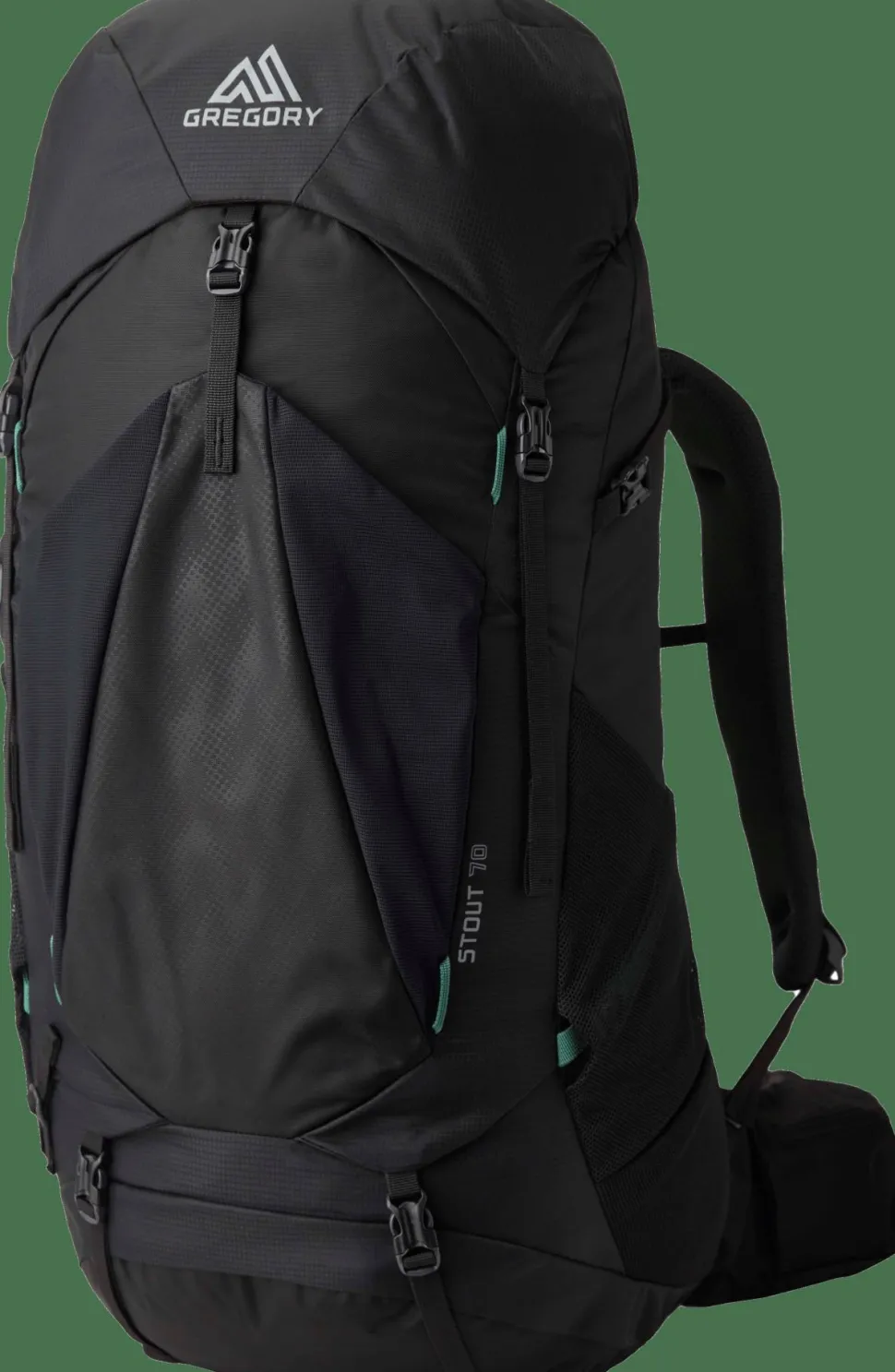 Gregory Men's Stout Plus 70 Forest Black