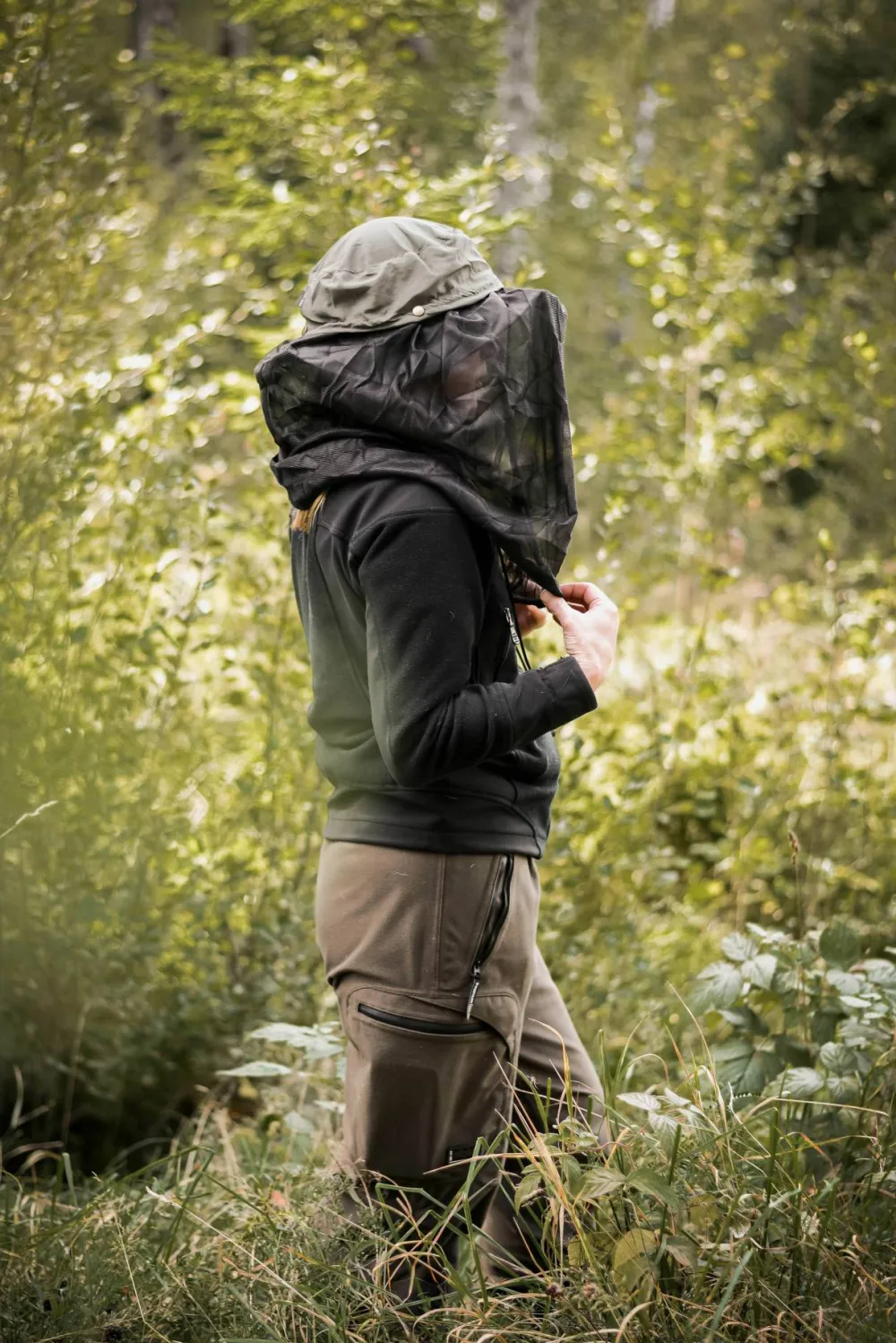 New Mosquito Hat Huvudbonader Dam