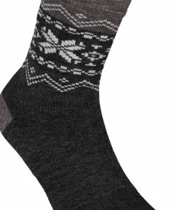 Gridarmor Heritage Merino Socks Mid Grey Melange Hot