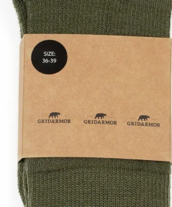 Gridarmor Hiking Wool Sock G2 Winter Moss New