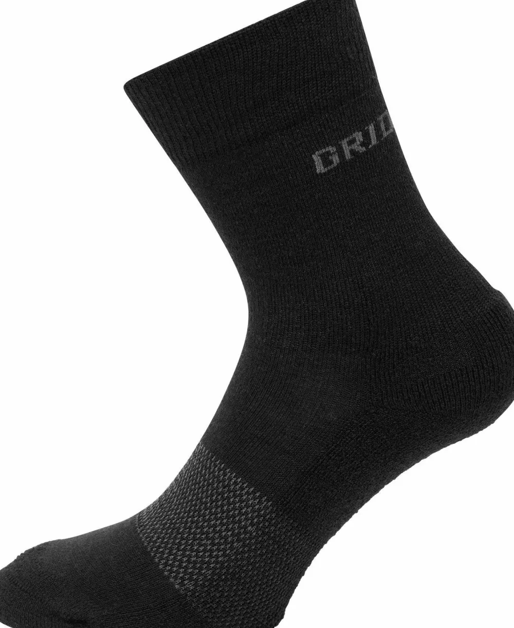 Gridarmor Hiking Wool Sock G2 Black Beauty New