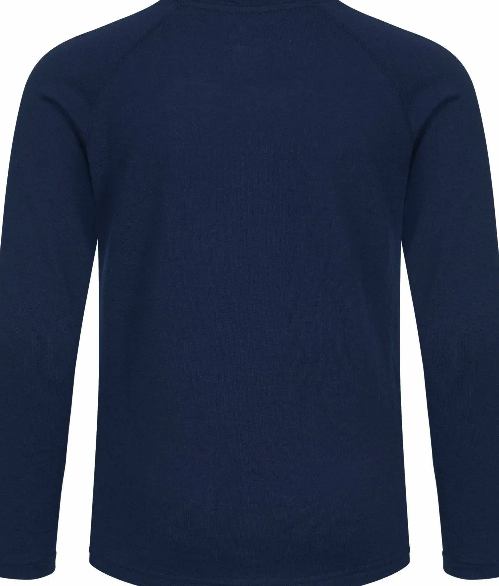 Gridarmor Juniors' Viks Wool Undertøy Set Navy Blazer