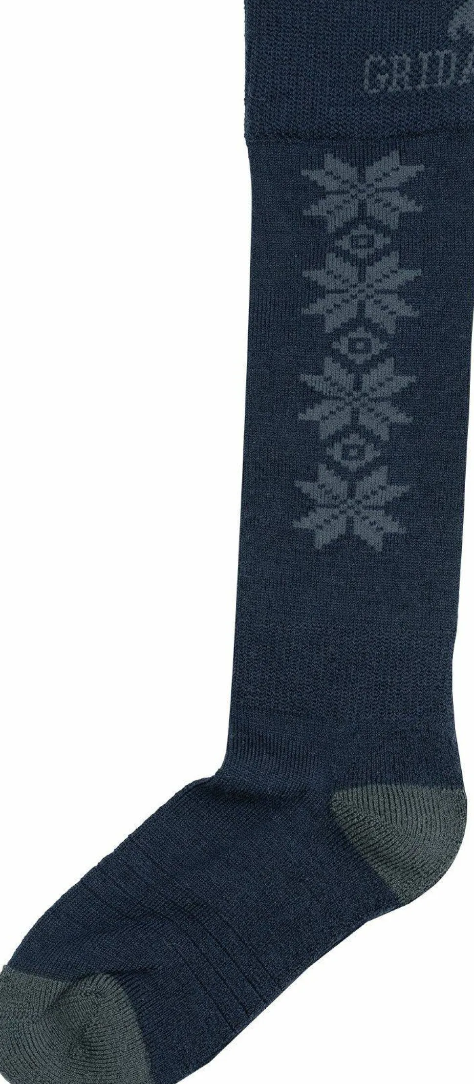 Gridarmor Kids' Alpin Merino Ski Sokk Jr Blue/Grey
