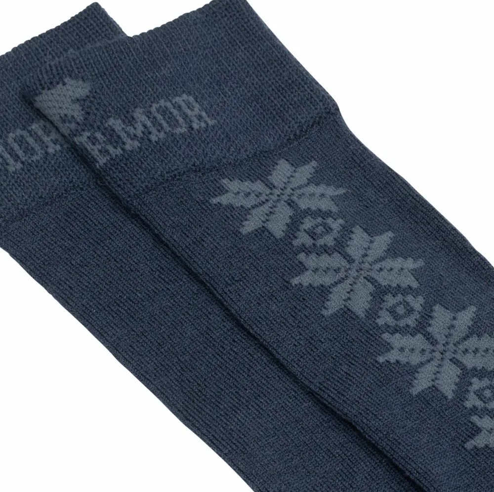 Gridarmor Kids' Alpin Merino Ski Sokk Jr Blue/Grey