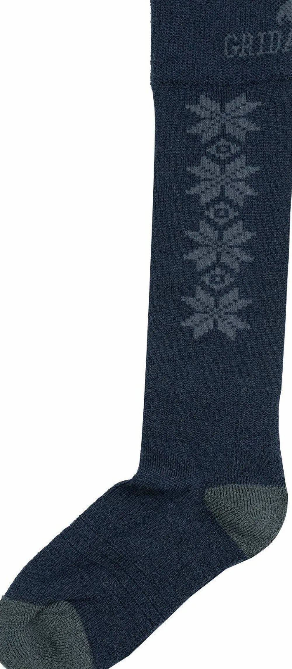 Gridarmor Kids' Alpin Merino Ski Sokk Jr Blue/Grey