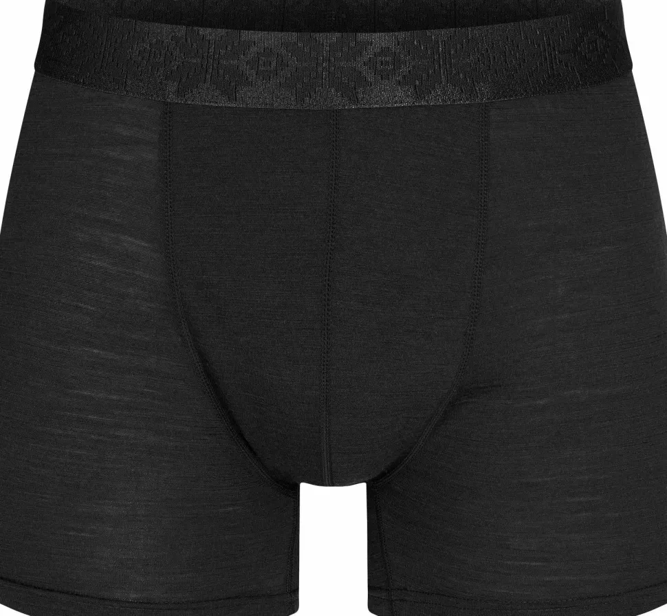 Gridarmor Men's Finse Merino Boxers Black Beauty