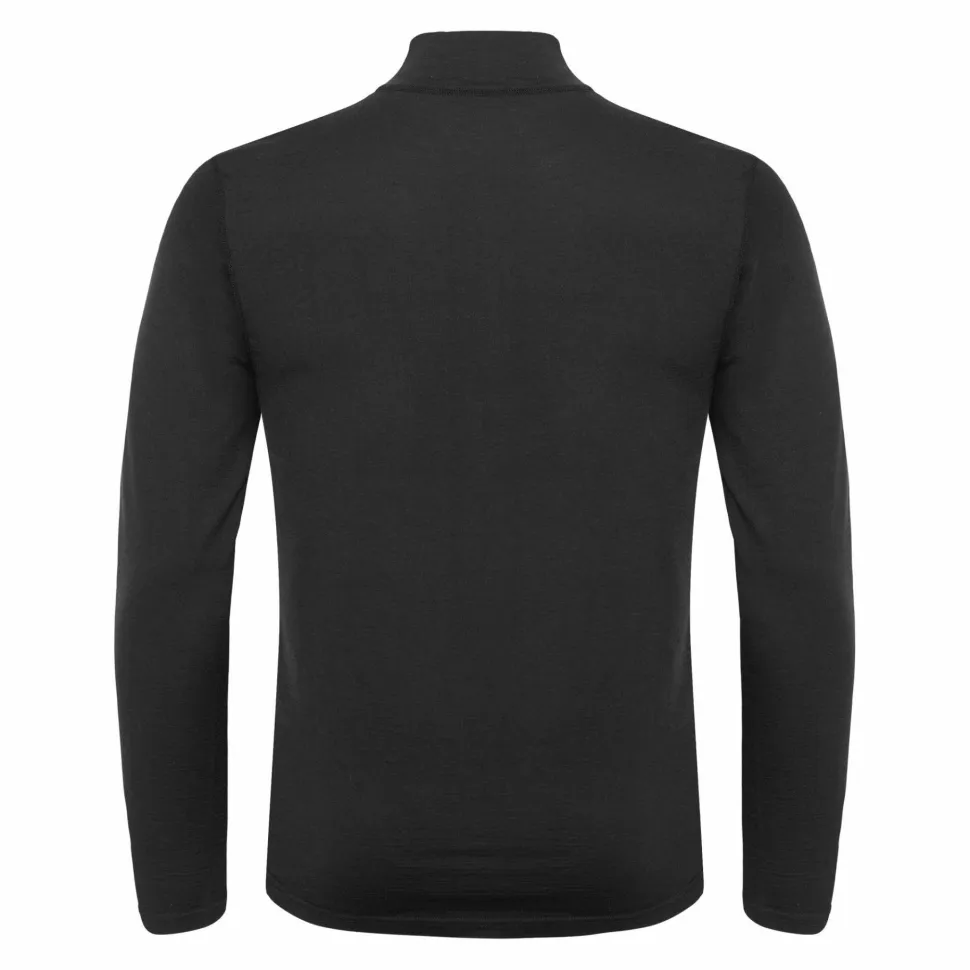 Gridarmor Men's Merino Undertøy Zip Top Black Beauty
