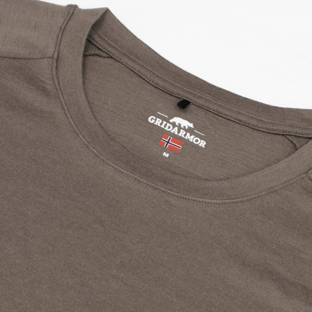 Gridarmor Men's Merino Wool Tee Falcon Hot