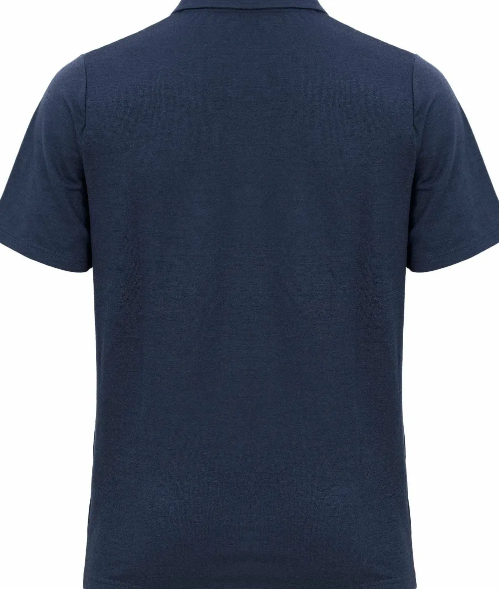 Outlet Men's Merino Wool Polo Tee Herrtröjor & Skjortor