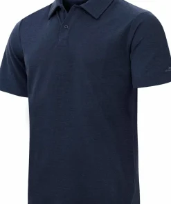 Outlet Men's Merino Wool Polo Tee Herrtröjor & Skjortor