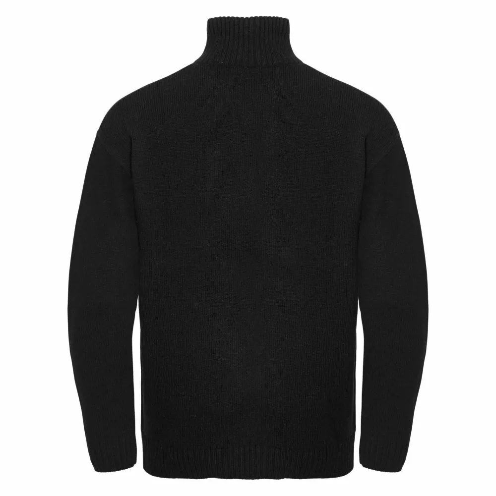 Sale Men's Snøkrystall Solid Half Zip Ullgenser Herrtröjor & Skjortor